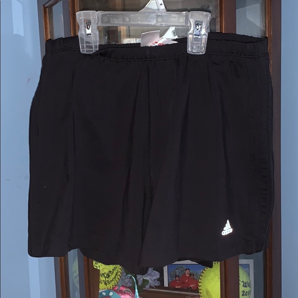 Black Adidas shorts